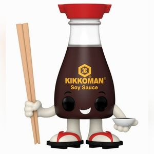 NEW Funko POP! KIKKOMAN SOY SAUCE #209 Japanese Sashimi Sushi Fish Rice